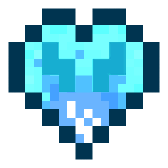 Diamond Heart Badge